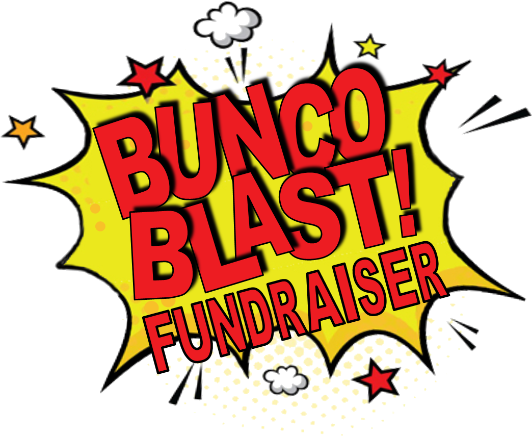 Bunco Blast Fundraiser - Illustration Clipart (1074x864), Png Download