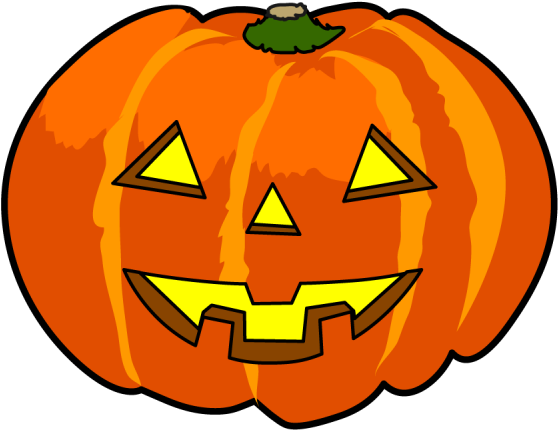 Face Clipart Pumpkin - Pumpkin Halloween Clip Art - Png Download (640x480), Png Download