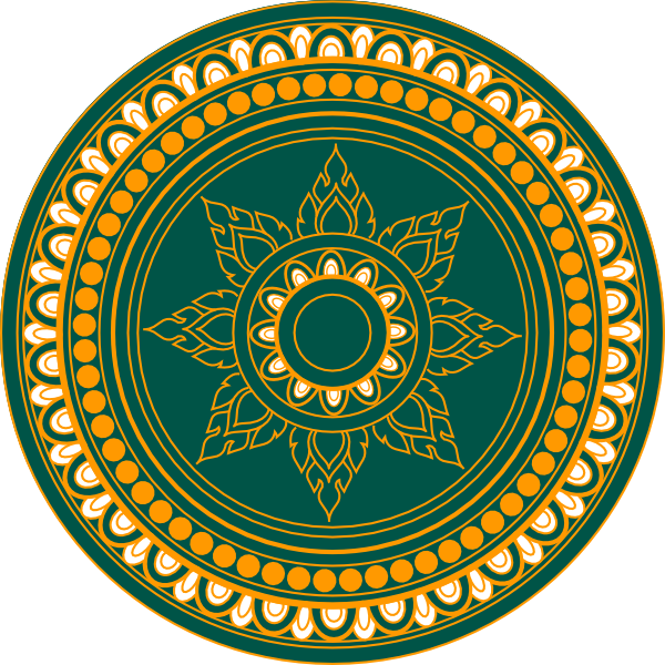 Original Png Clip Art File Thai Decoration Svg Images - O Zbek So Mi Transparent Png (600x600), Png Download