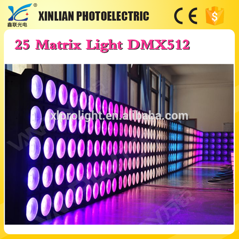Led Stage Background 25 Pcs X 10watt Cob Led Matrix - Light Clipart (800x800), Png Download