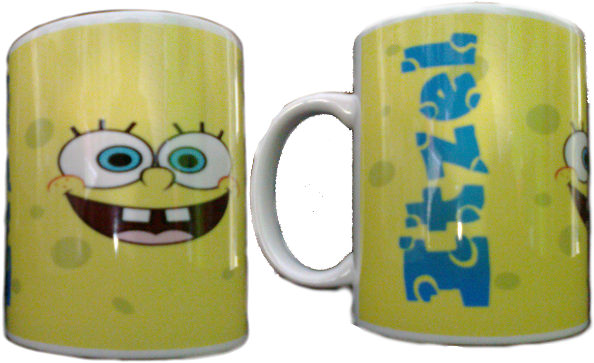 Bob Esponja Taza - Coffee Cup Clipart (1280x799), Png Download