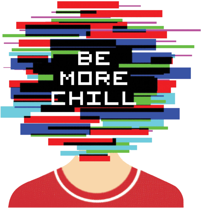 Be More Stage Door Transparent Background - Art Be More Chill Clipart (750x750), Png Download