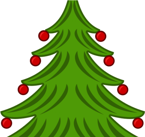 Christmas Tree Illustration - Christmas Tree With A Star Clipart (640x480), Png Download