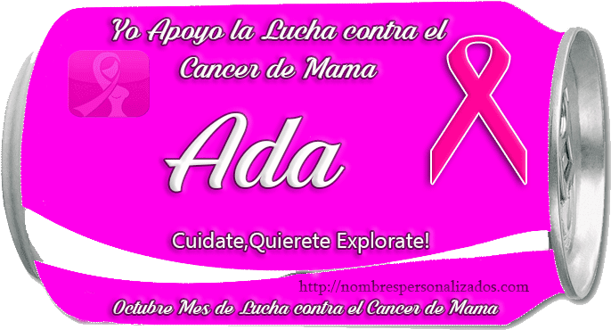 Lata Con Nombres "yo Apoyo La Lucha Contra El Cáncer - Metal Clipart (900x500), Png Download