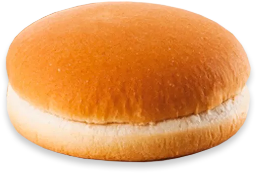 Pão De Hambúrguer Gourmet Tradicional 60g - Fast Food Clipart (900x500), Png Download