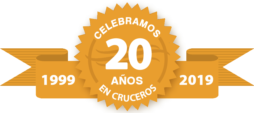 Celebraños 20 Años En Cruceros - 20 Anni Di Attività Clipart (900x394), Png Download