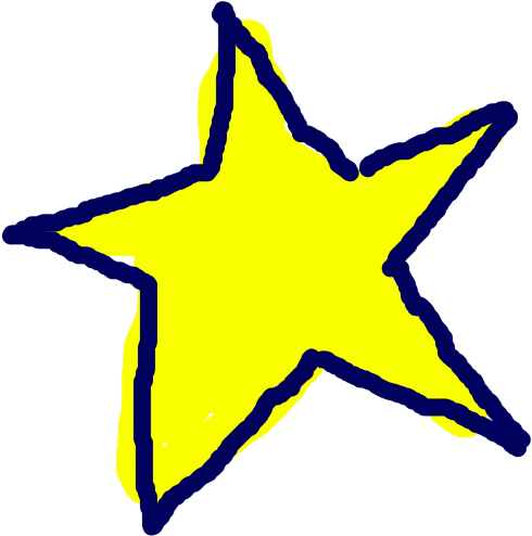 Estrellas Del Universo Para Colorear Clipart (602x578), Png Download