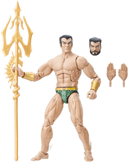 Marvel Legends 6 Inch Figure Sub Mariner - Marvel Legends Submariner Clipart (600x600), Png Download