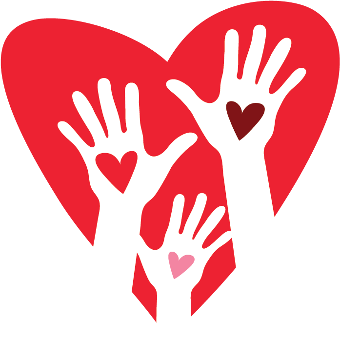 Png Image With Transparent Background - Logo Hand Heart Png Clipart (704x725), Png Download