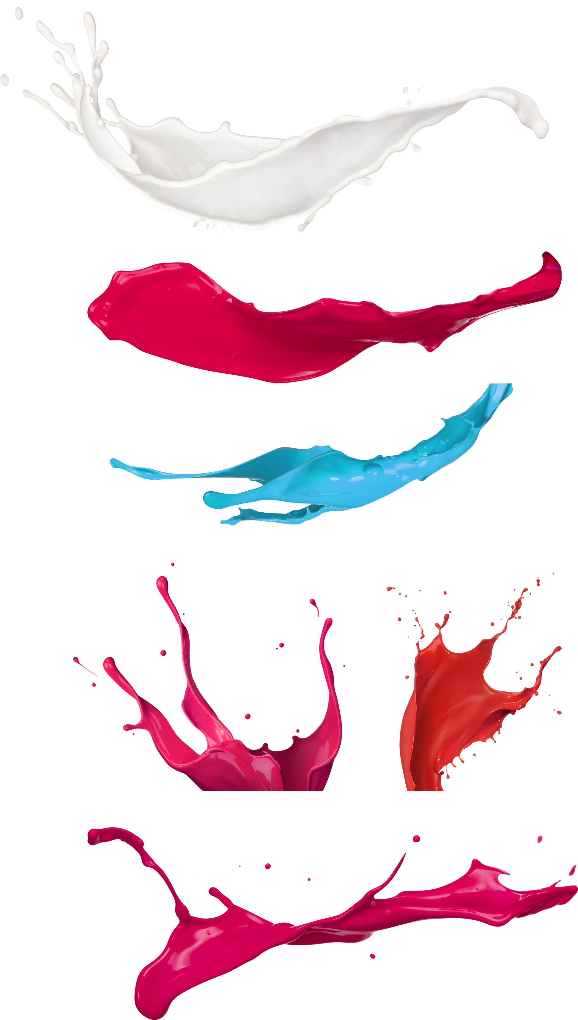 飞溅油漆 - Paint Splash Clipart (1960x3391), Png Download