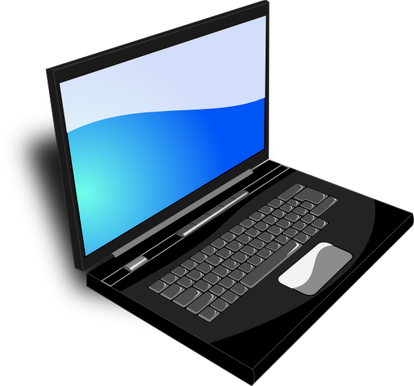 Computadora Clip Art - Laptop Clipart Png Transparent Png (600x560), Png Download