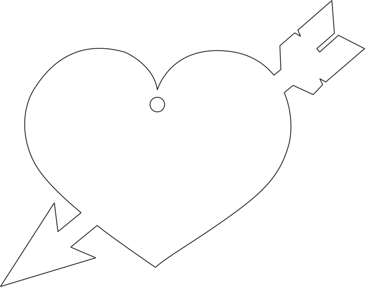 T - Heart Clipart (1184x930), Png Download