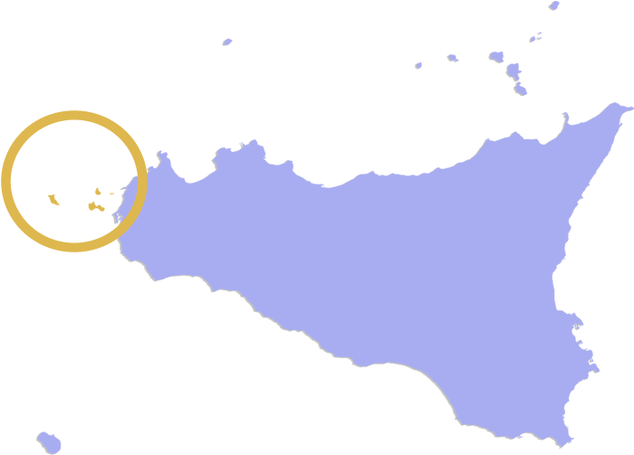 Islas Àgatas /egades - Sicily Caltanissetta Map Clipart (954x533), Png Download