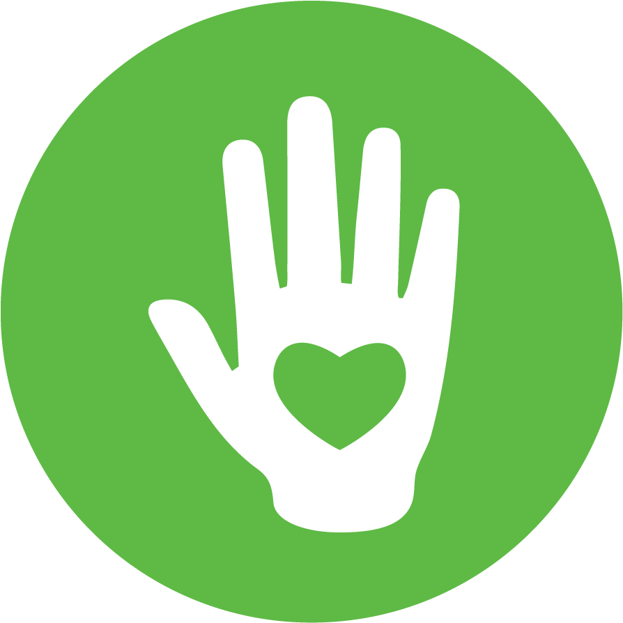Hand With Heart - Spring Boot Logo .png Clipart (900x900), Png Download