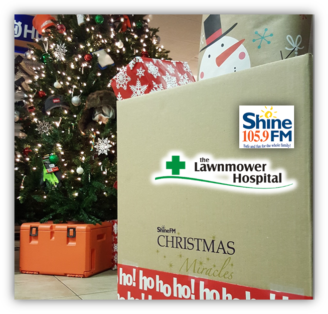 The Lawnmower Hospital Day Of Christmas Music On @1059shinefm - Shine Fm Clipart (666x637), Png Download