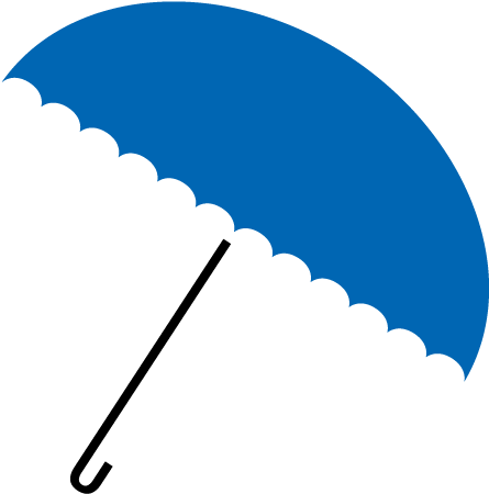 The Blue Umbrella - Umbrella Clipart (872x891), Png Download