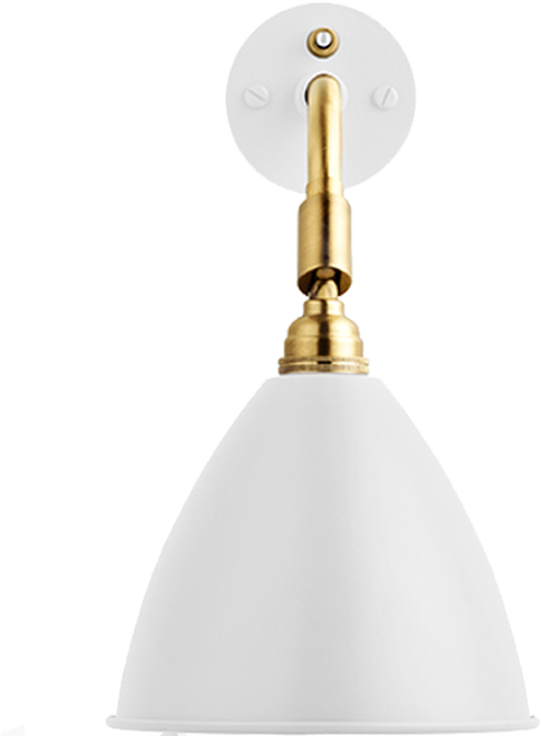 Https - //www - Lighting55 - Matt White Brass Product - Lamp Clipart (700x700), Png Download