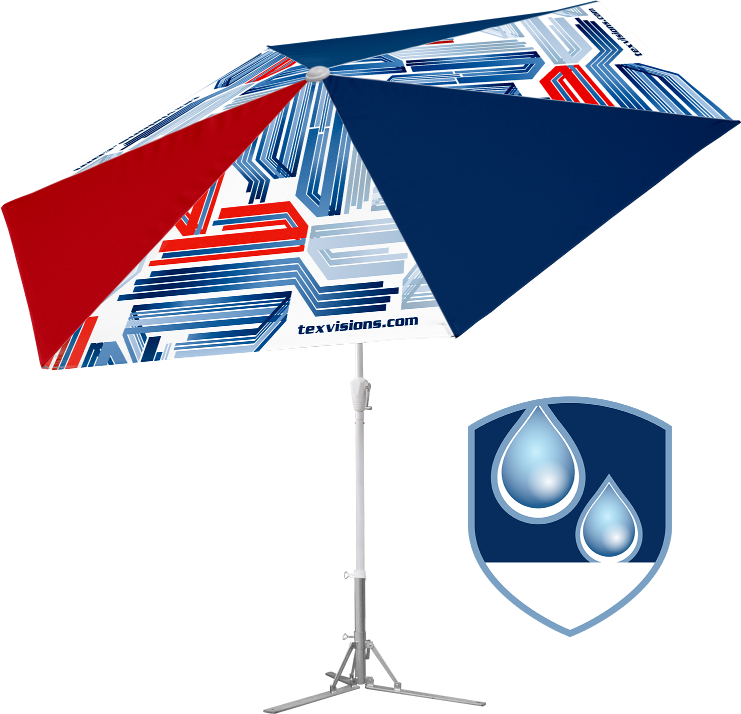 Advertising Umbrella Plus Dia - Umbrella Clipart (1829x1600), Png Download