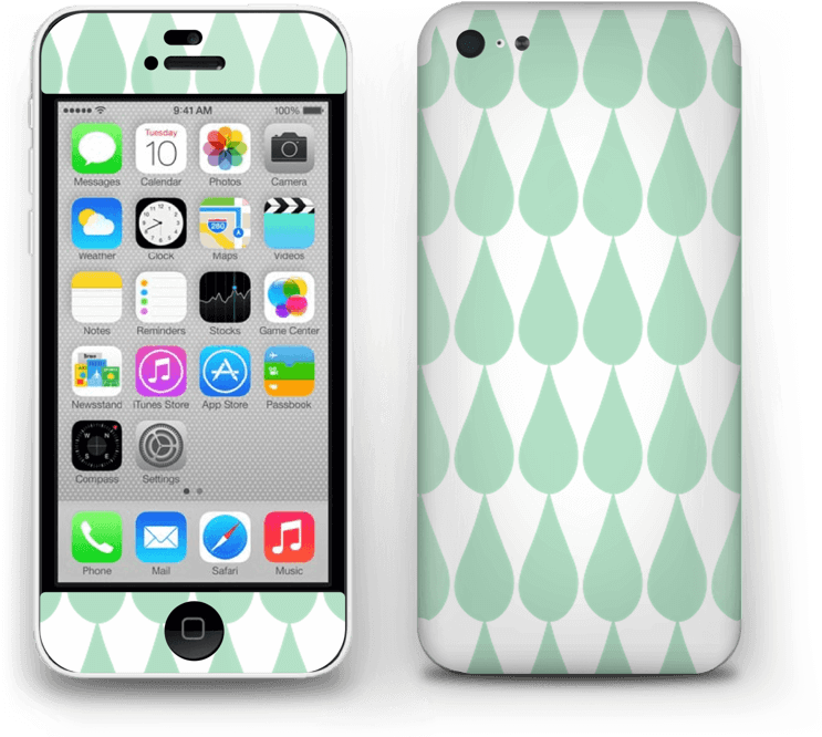 Iphone 5c White Clipart (800x729), Png Download