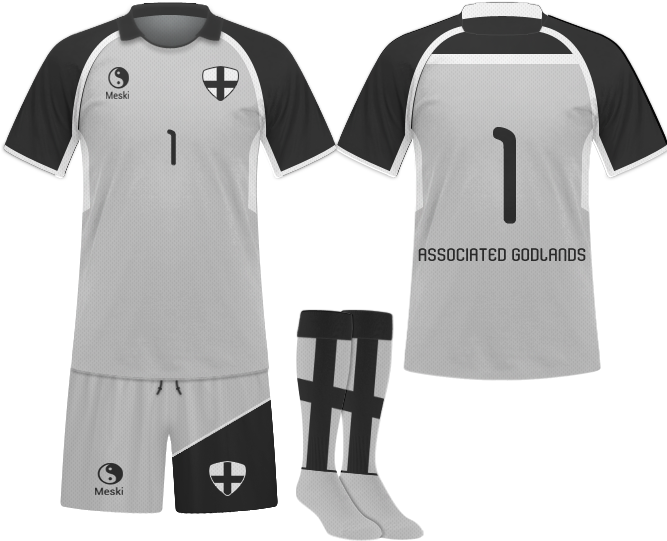 Kits Courtesy Of Meski Sports, Red Blackiland - Baseball Uniform Clipart (666x560), Png Download