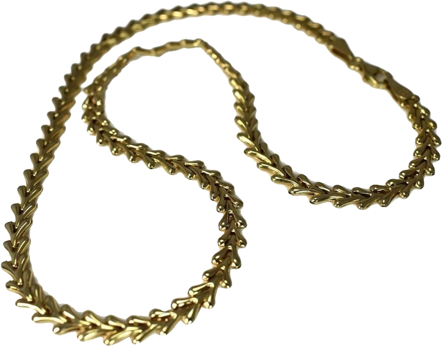 A Gorgeous 14k Gold Fancy Link Necklace Made In Italy - International Freezer Challenge 2018 Clipart (898x898), Png Download