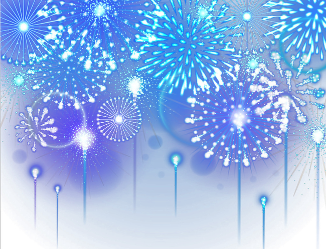 Fireworks Year Hd Image Free Png Clipart - New Year Firework Png Transparent Png (650x497), Png Download