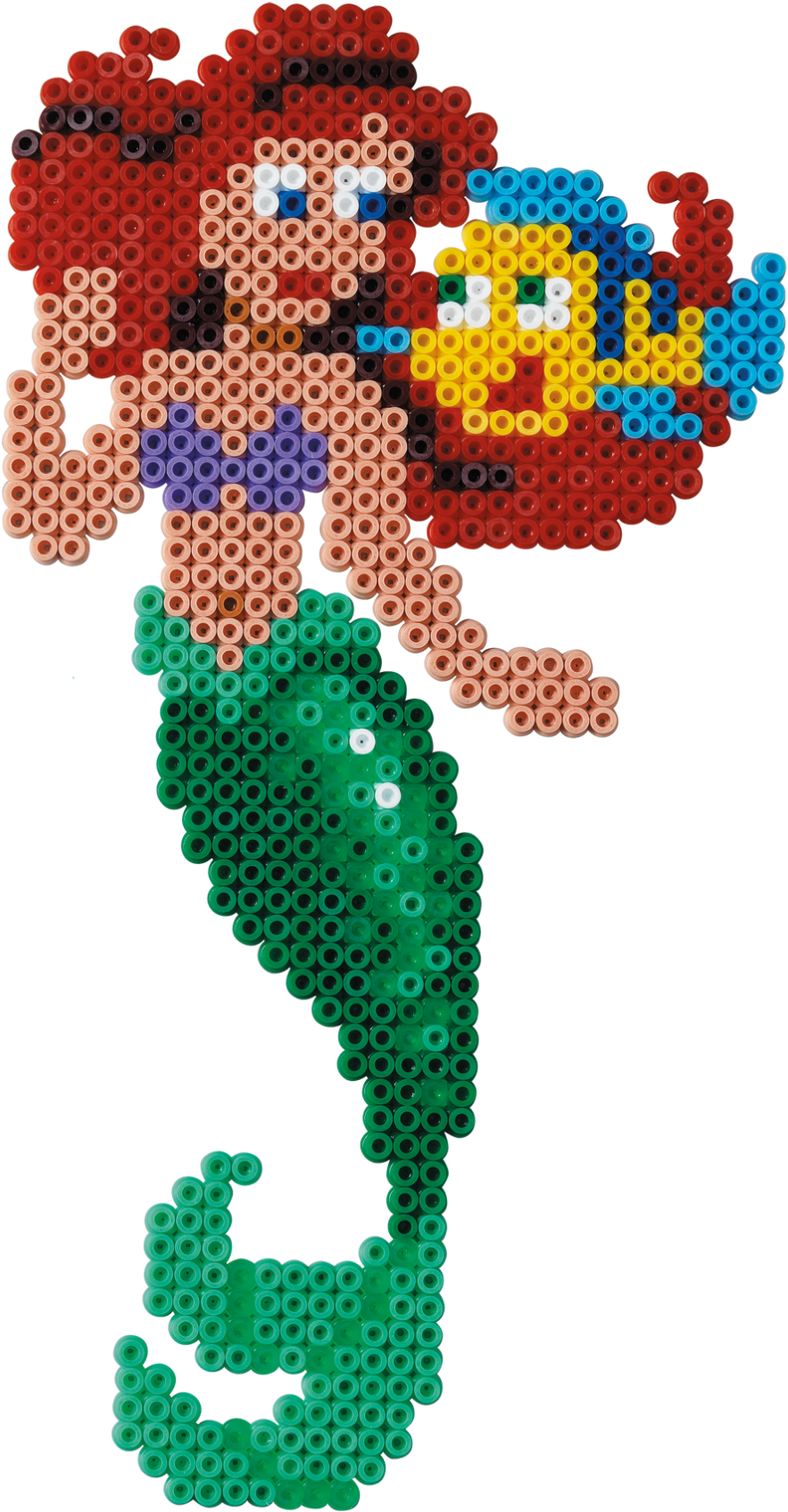 Hama Bead Disney Princess Clipart (960x1765), Png Download