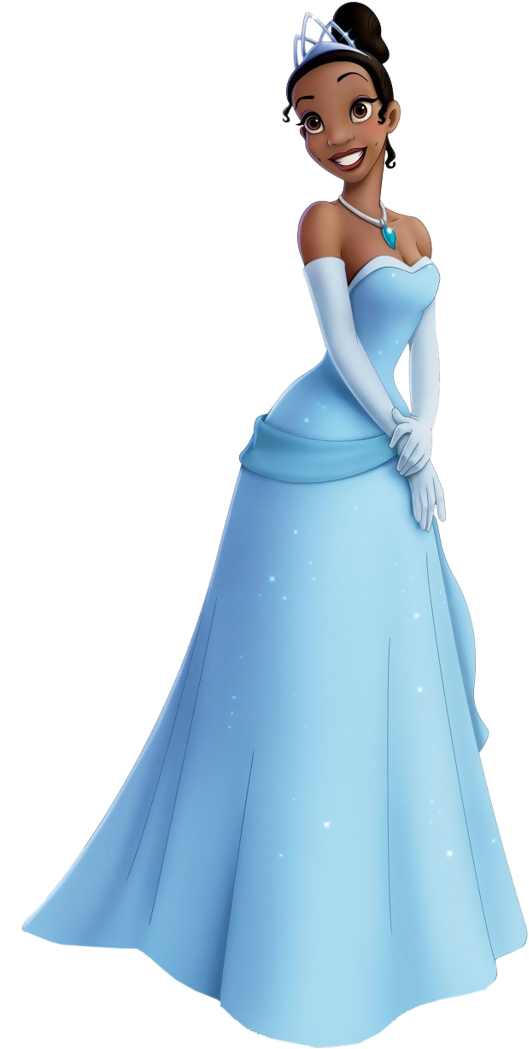 Princess Tiana Png Clipart - Тиана Принцесса Transparent Png (571x1096), Png Download