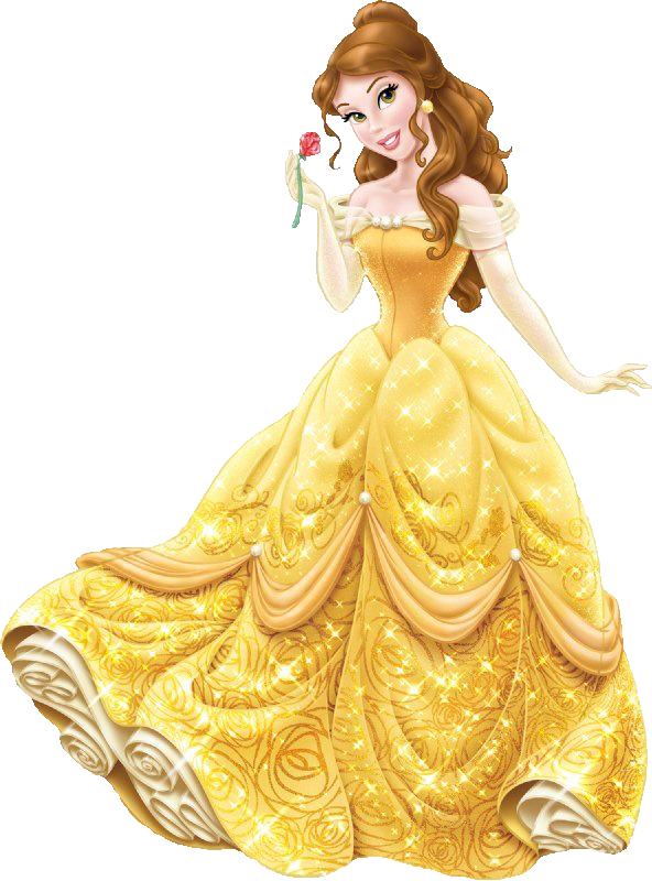 Princesas Disney Bella Png - Princess Belle Clipart (592x800), Png Download