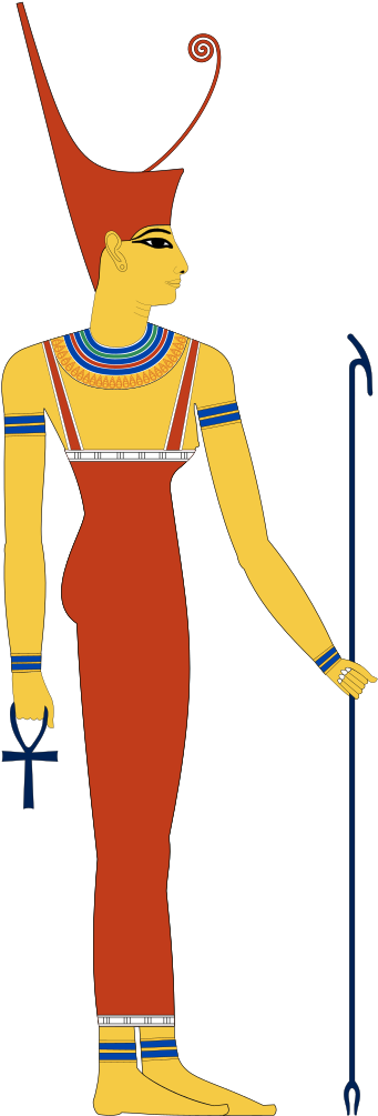 Ancient Egyptian God Isis Clipart (465x1023), Png Download