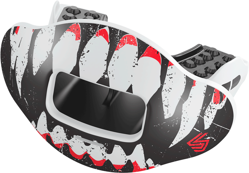 Bloody Fangs Max Airflow Football Mouthguard - Sneakers Clipart (872x608), Png Download