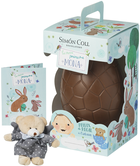 Huevo Chocolate Con Leche Mi Primera Mona 330g - Mi Primera Mona Clipart (630x630), Png Download