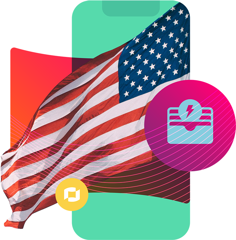 Government Shutdown Relief - Flag Clipart (800x815), Png Download