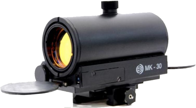 Edit - Mk 30 Red Dot Clipart (804x518), Png Download