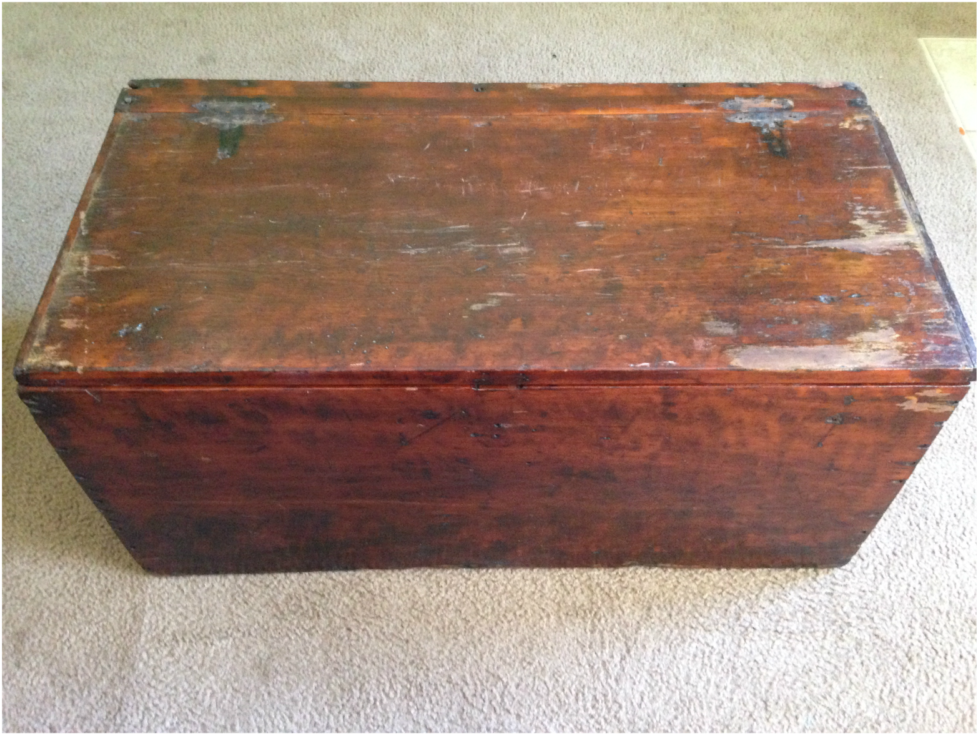 I Love Painted Furniture - Chalk Paint Wood Trunk Clipart (999x999), Png Download