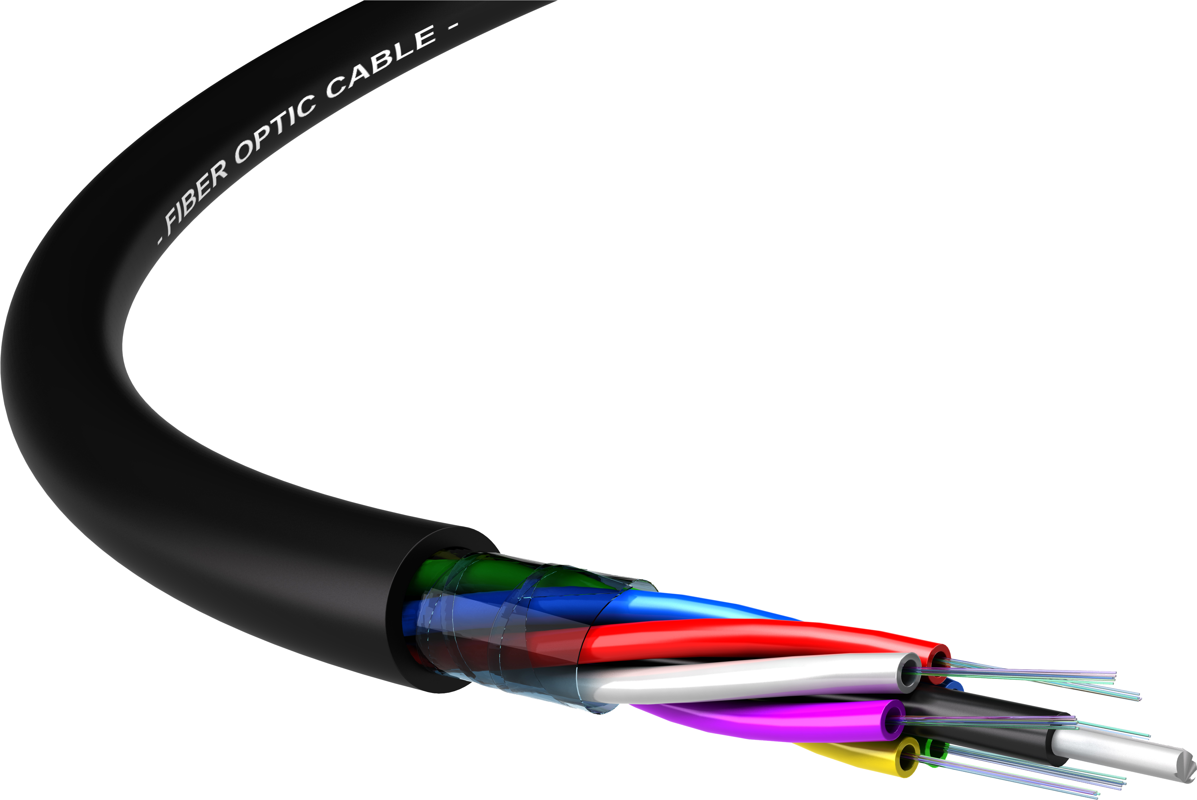 Fiber Optic Cable Png , Png Download - Cable Fiber Optic Png Clipart (4185x2798), Png Download
