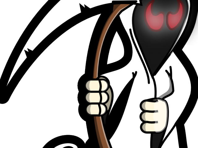 Grim Reaper Logo Free Clipart (640x480), Png Download
