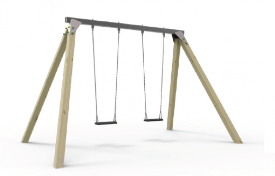 Swing Clipart (550x650), Png Download