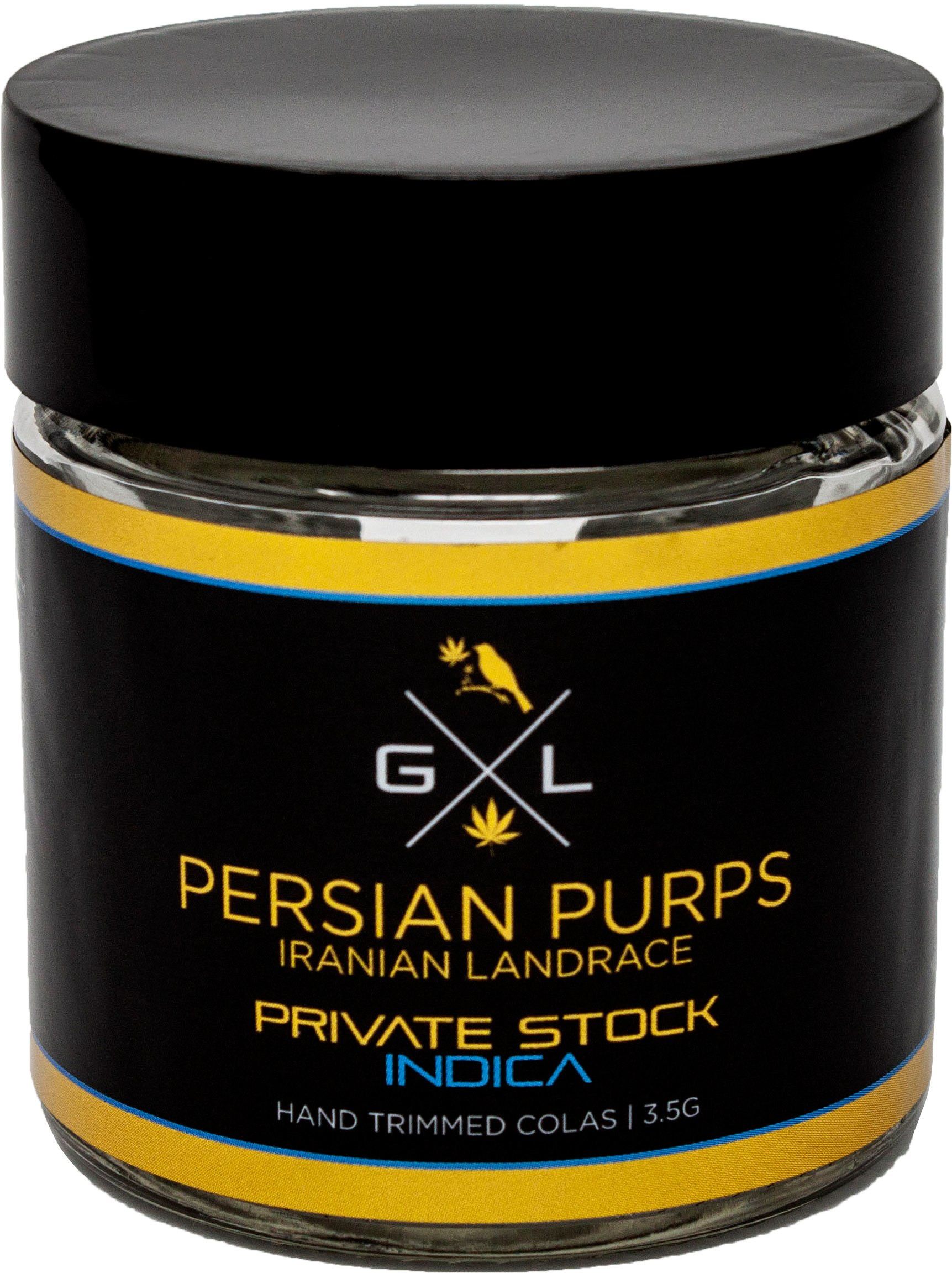 Gold Leaf Mag Landrace Half Clipart (2984x2984), Png Download