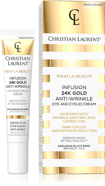 Infusion 24k Gold Anti Wrinkle Under Eye And Eyelid - Christian Laurent Pour Clipart (700x700), Png Download