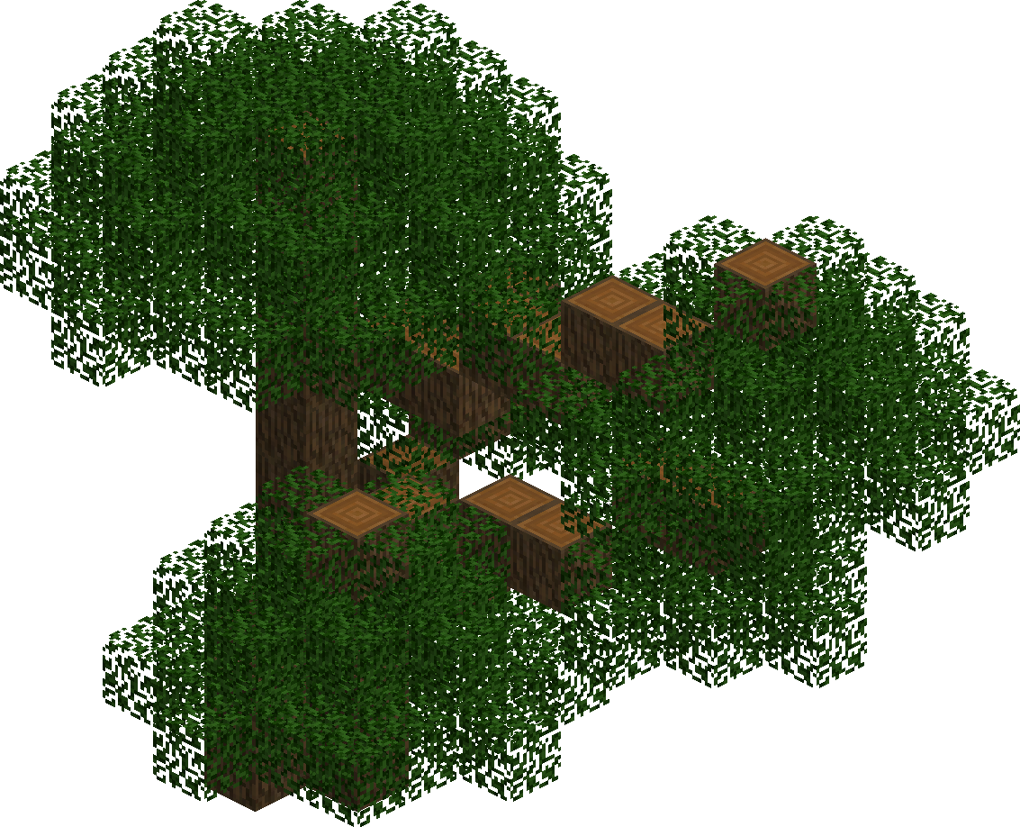 Cedar Tree Png - Minecraft Lord Of The Rings Tree Clipart (1133x918), Png Download