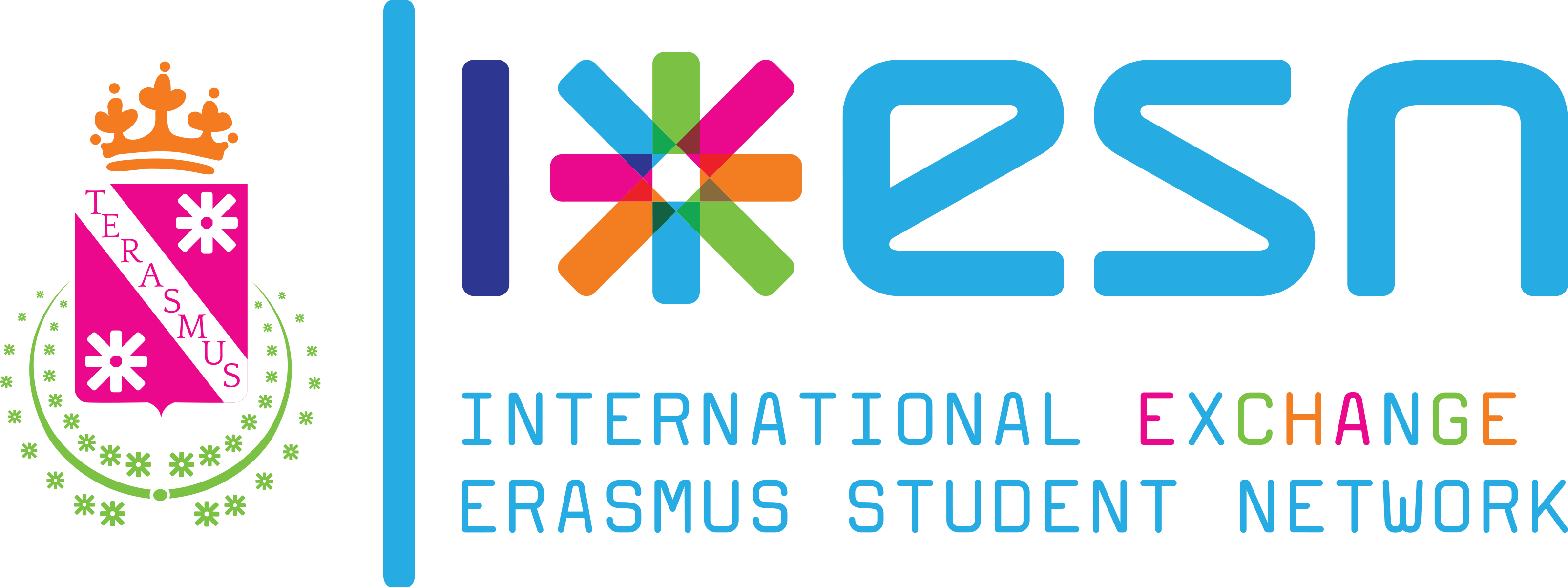 Main Menu - Erasmus Student Network Clipart (3358x1256), Png Download