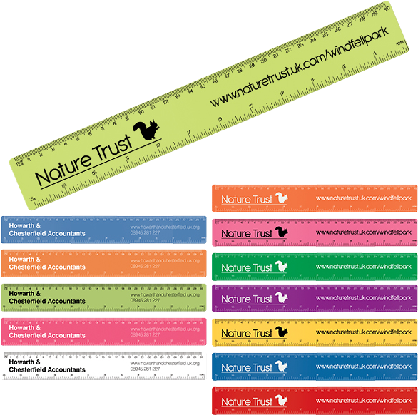 30cm Jack Rulers - Colorfulness Clipart (586x582), Png Download