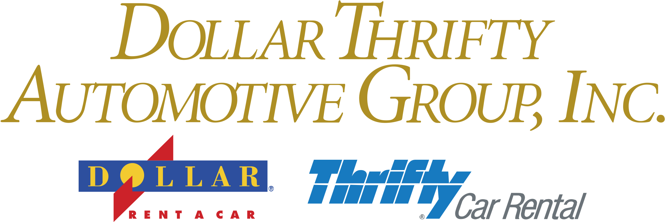 Dollar Thrifty Automotive Group Logo Png Transparent - Dollar Rent A Car Clipart (2400x2400), Png Download
