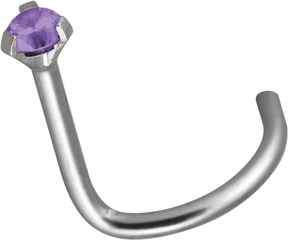 Titanium Nose Stud - Body Jewelry Clipart (1008x841), Png Download