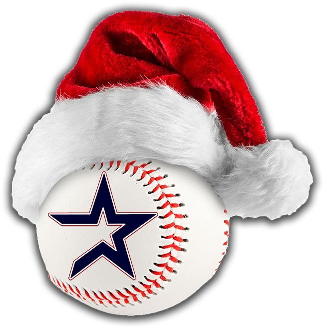 Are You Ready For Some Baseball - Baseball With Santa Hat Clipart (764x785), Png Download