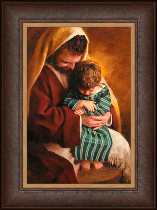 Grace Of God- Framed Limited Edition Gicleé Canvas - Jay Bryant Ward Art Clipart (720x720), Png Download