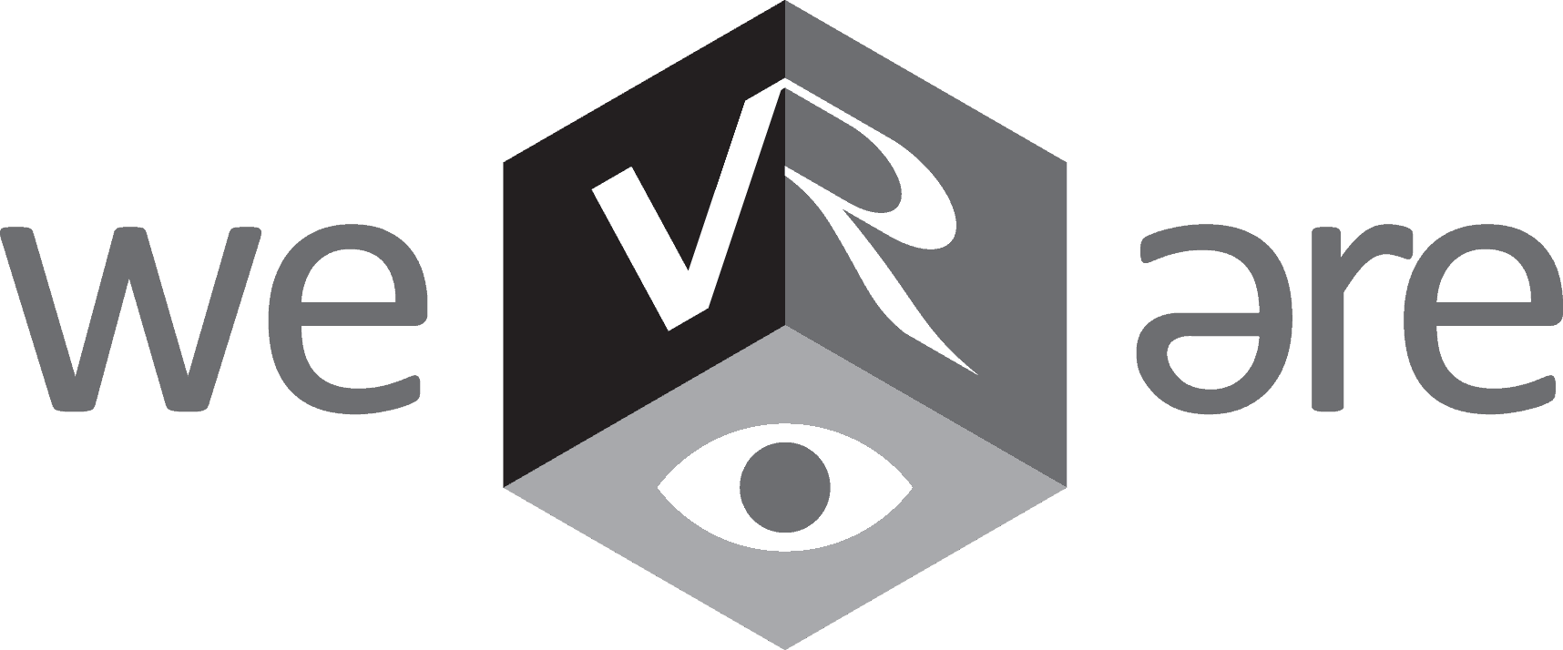 We Are Vr Logo @ Copy - Emblem Clipart (1716x714), Png Download