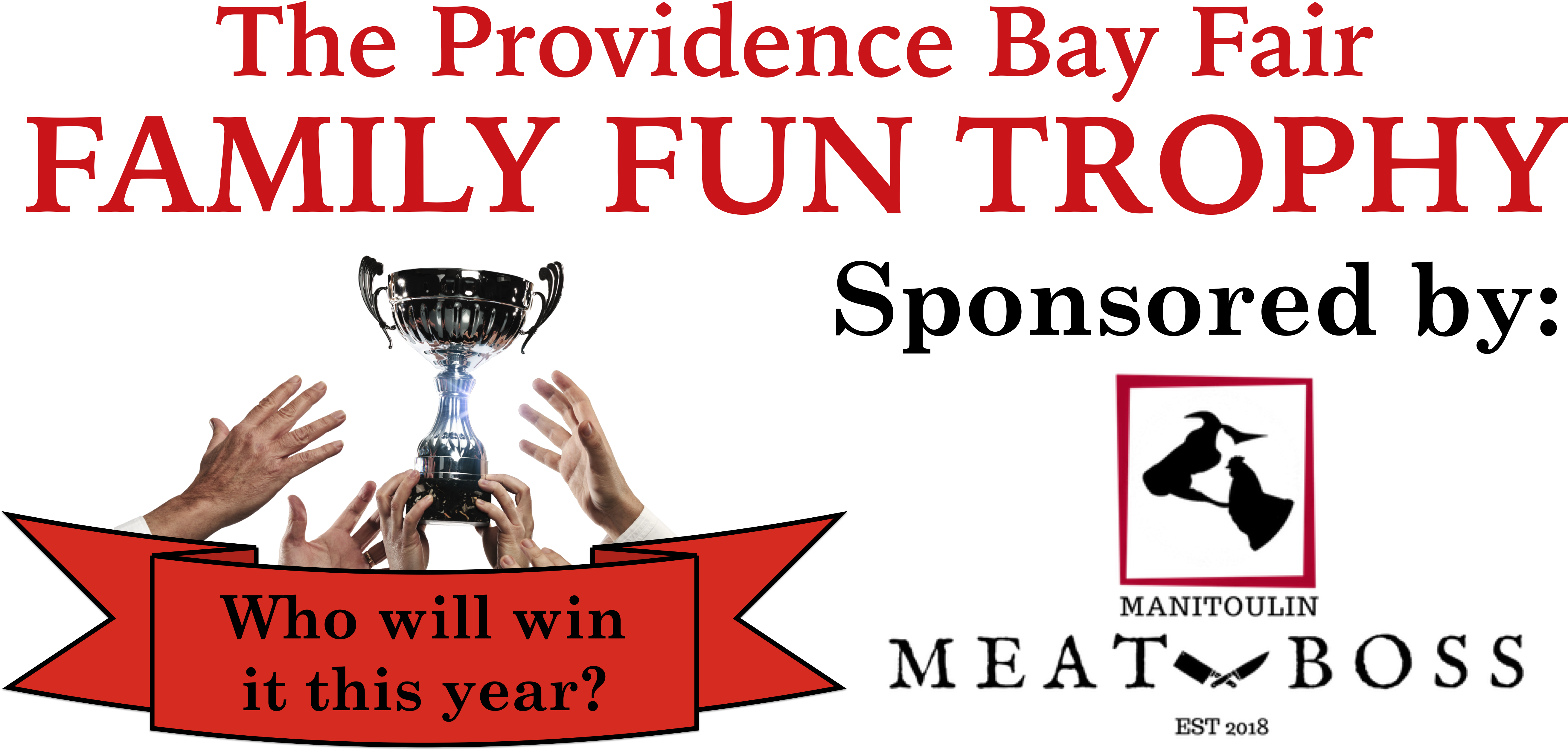 Family Fun Trophy - Flyer Clipart (5425x2647), Png Download