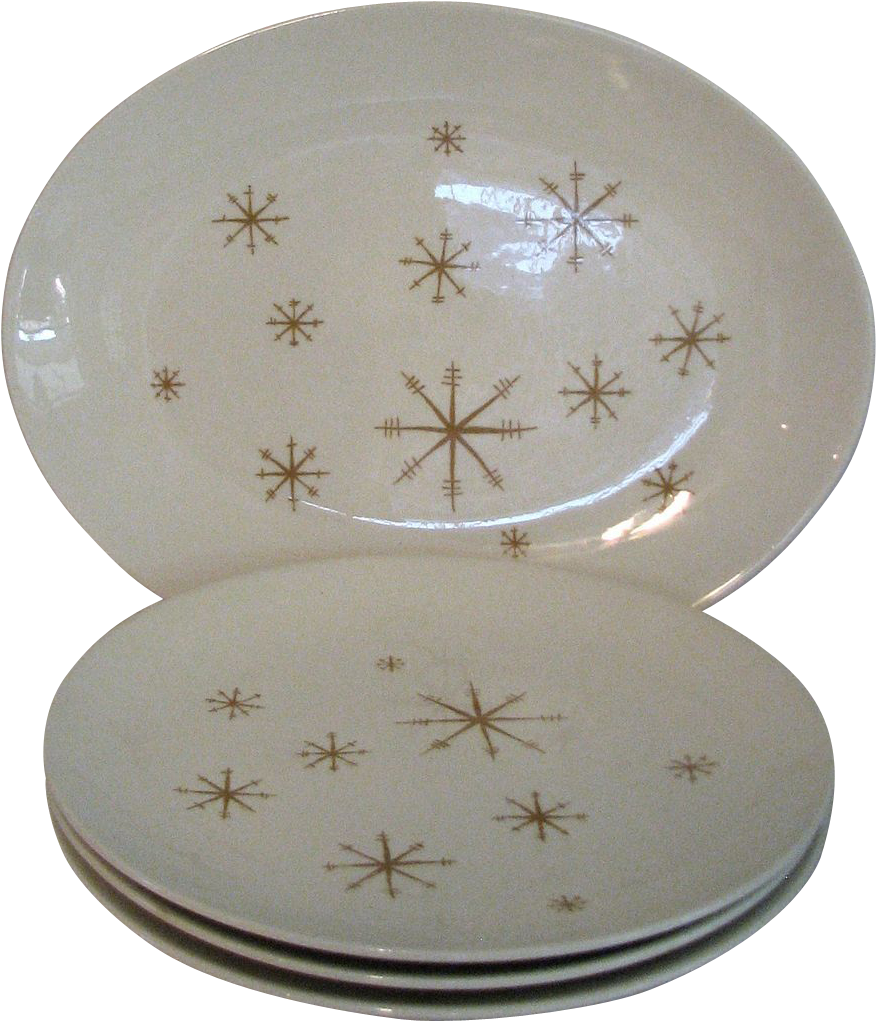 Vintage Star Glow Platter And Plates Mod From Graceful - Face Powder Clipart (1020x1020), Png Download
